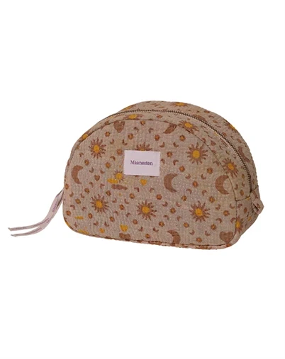 Maanesten - Make Up Taske Medium Rose Moon & Sun - Gul Sun